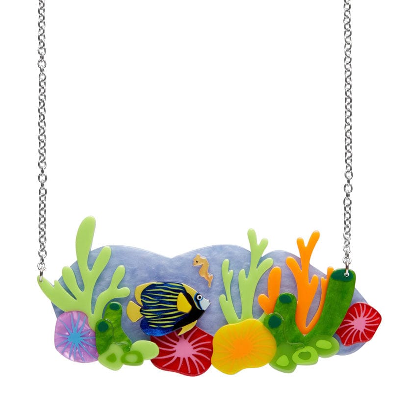 Coral Reef Necklace - Erstwilder - Quirky Resin and Enamel Accessories
