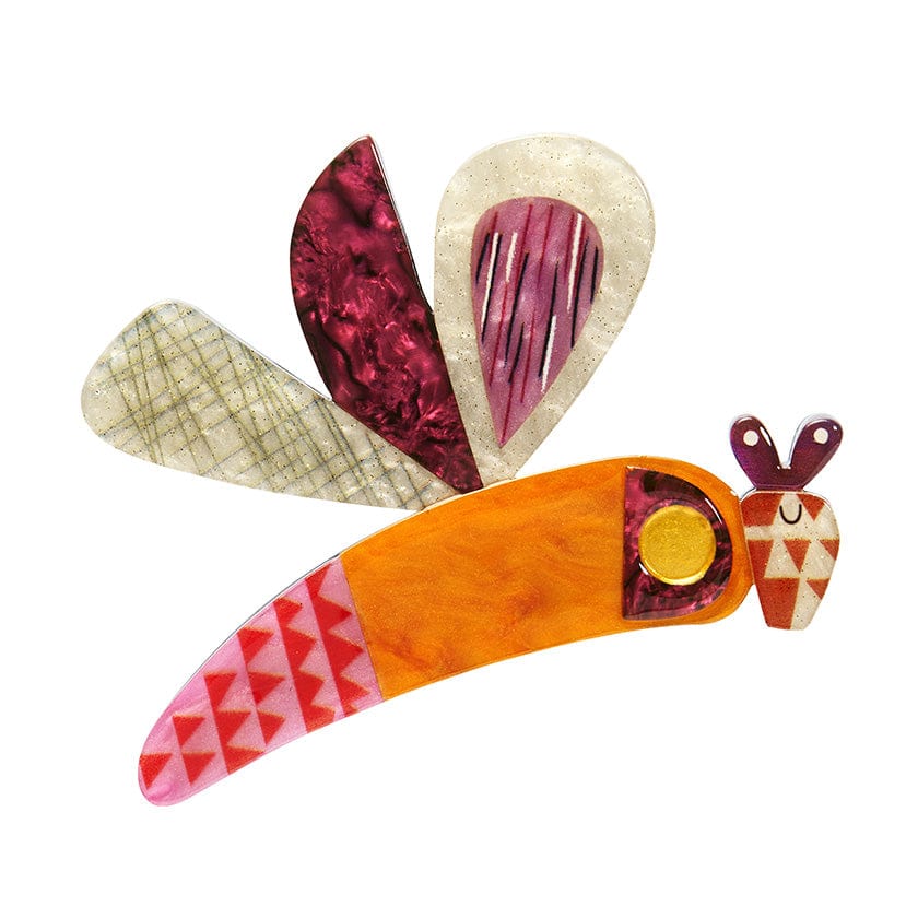 A Dragonfly Named Buzz Brooch - Erstwilder - Quirky Resin and Enamel Accessories