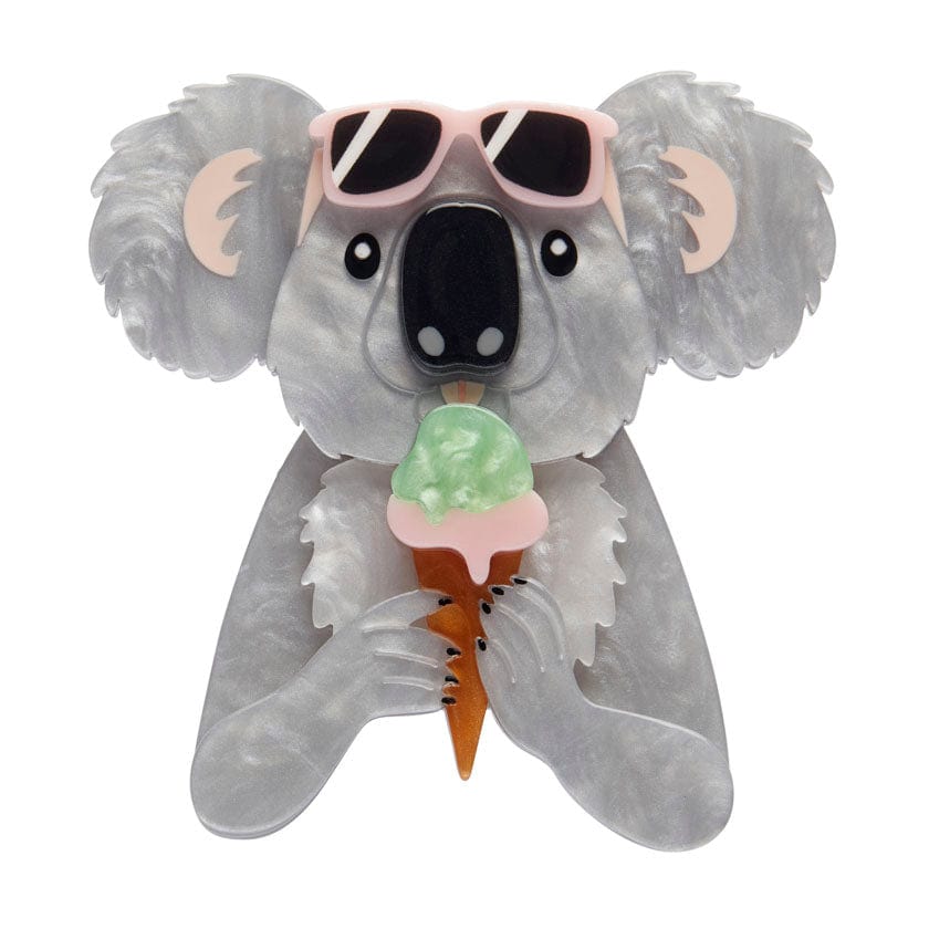 The Sweetest Koala Brooch - Erstwilder - Quirky Resin and Enamel Accessories