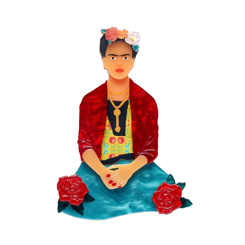 The One Frida Brooch - Erstwilder - Quirky Resin and Enamel Accessories