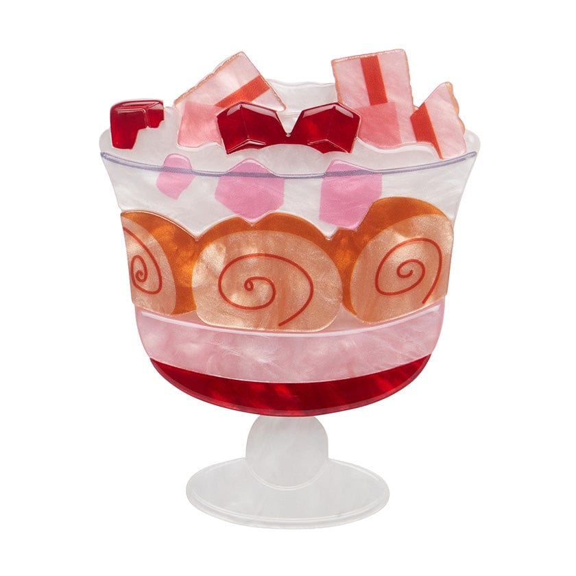 Vovo-licious Trifle Brooch - Erstwilder - Quirky Resin and Enamel Accessories