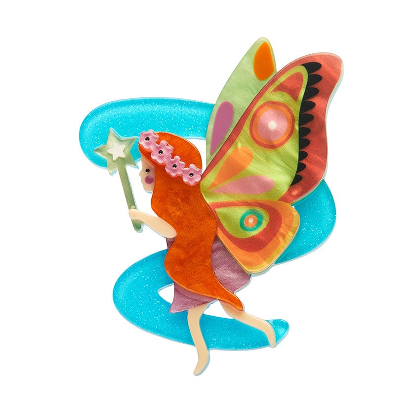 Wishful Thinking Brooch - Erstwilder - Quirky Resin and Enamel Accessories