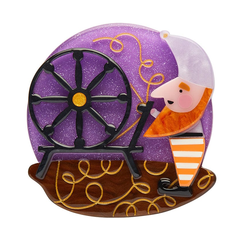 Good as Gold Brooch - Erstwilder - Quirky Resin and Enamel Accessories