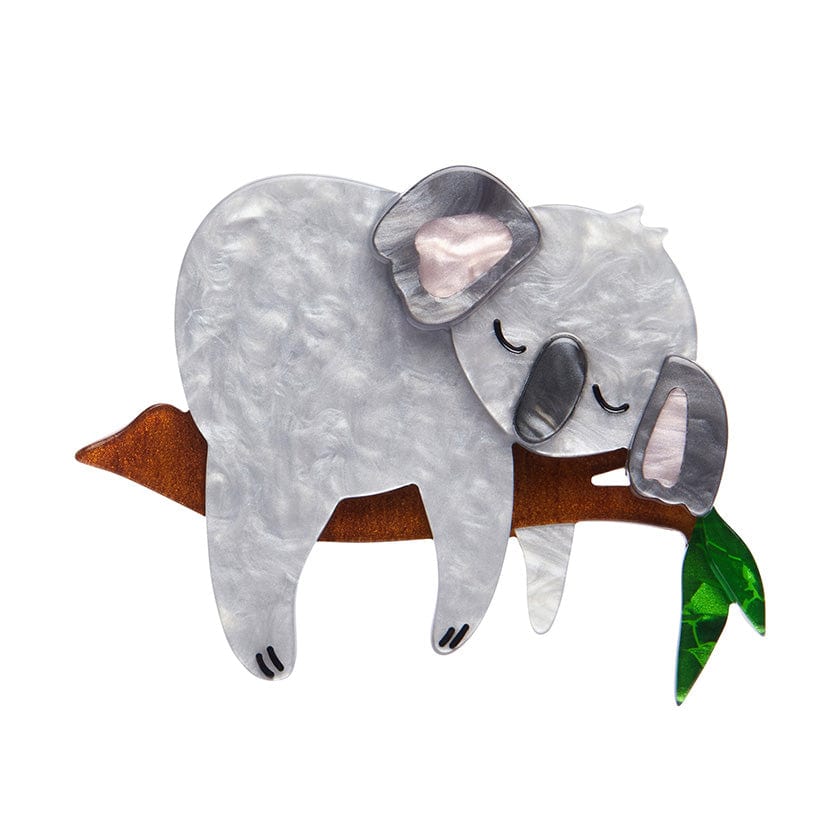 Parker the Koala Brooch - Erstwilder - Quirky Resin and Enamel Accessories