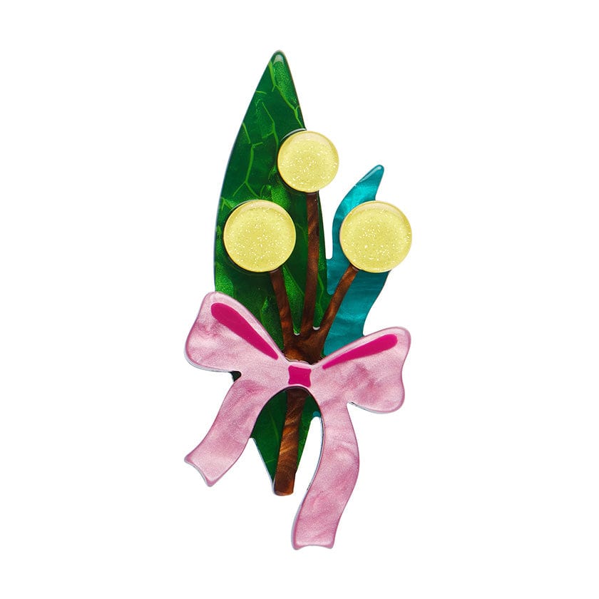 Sunny Billy Buttons Brooch - Erstwilder - Quirky Resin and Enamel Accessories