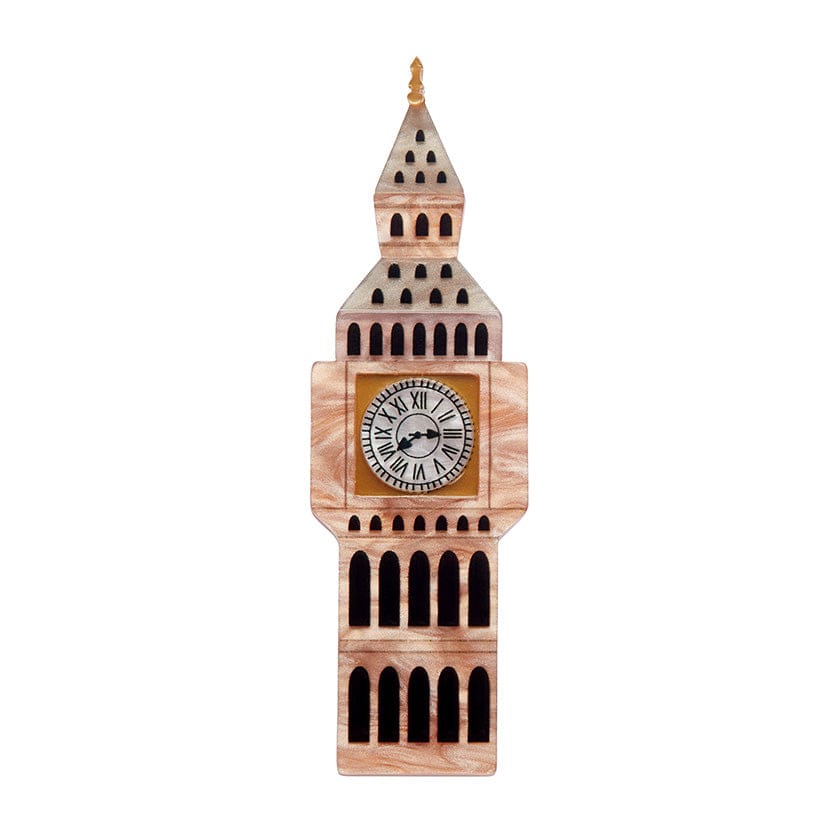 Big Ben Brooch - Erstwilder - Quirky Resin and Enamel Accessories