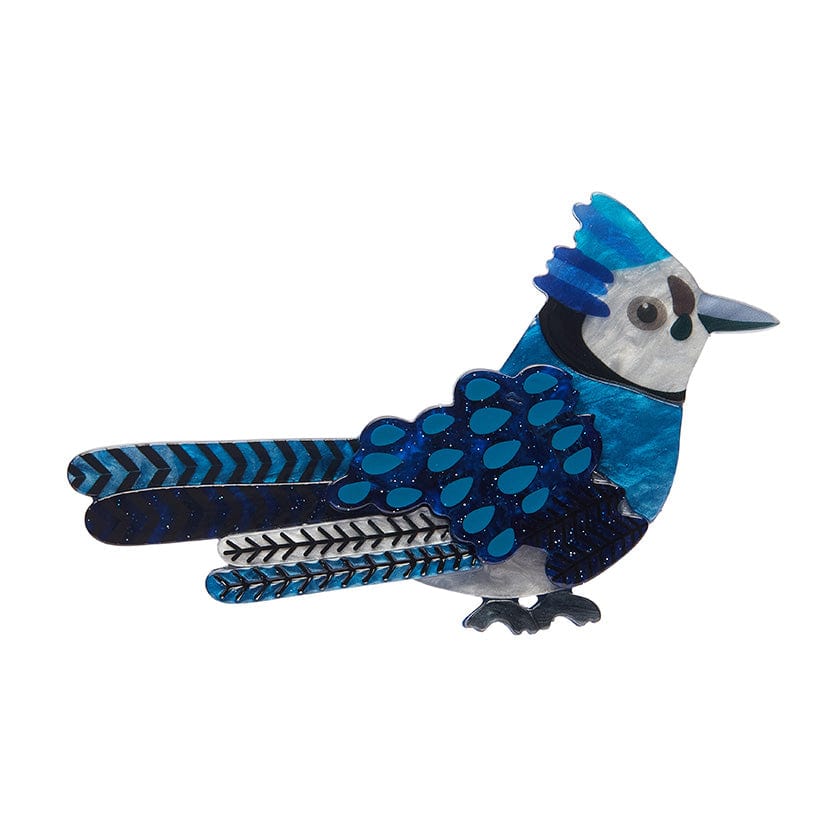 Bolt from the Blue Brooch - Erstwilder - Quirky Resin and Enamel Accessories