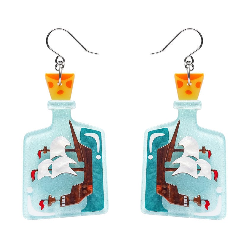 Magnificent Maritime Drop Earrings - Erstwilder - Quirky Resin and Enamel Accessories