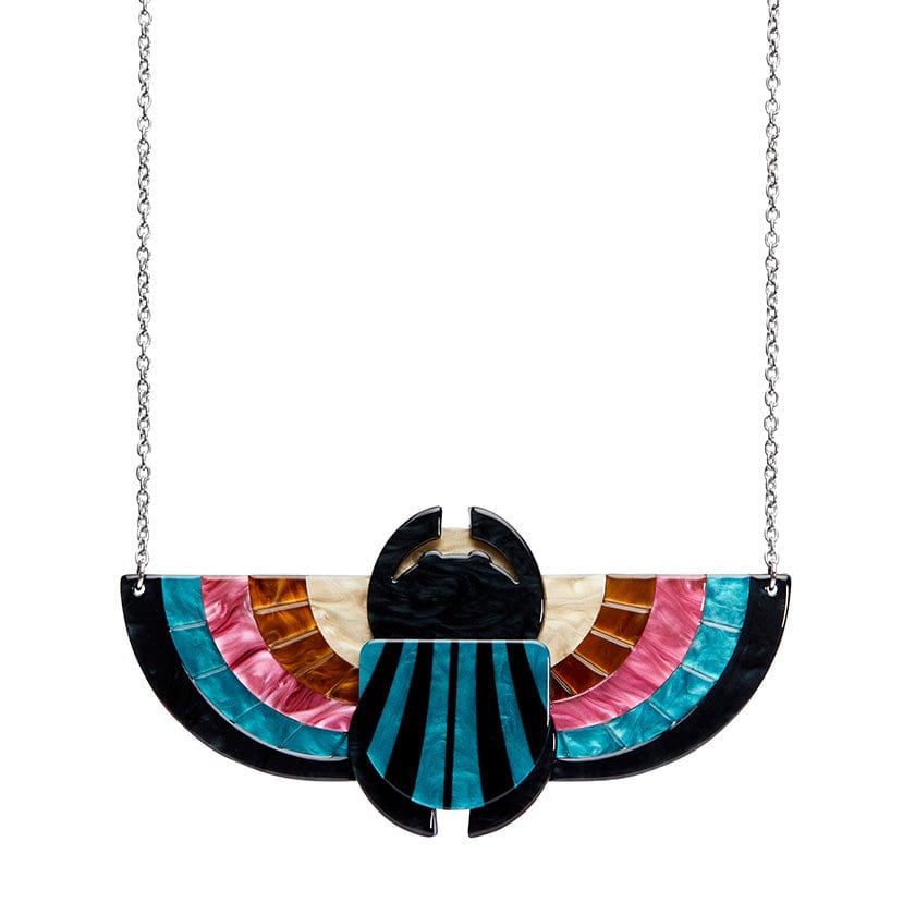 Regal Intrigue Necklace - Erstwilder - Quirky Resin and Enamel Accessories