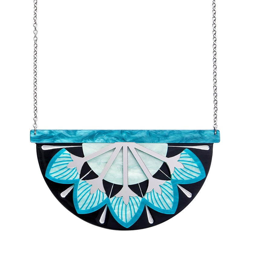 Geometric Fanfare Necklace - Erstwilder - Quirky Resin and Enamel Accessories