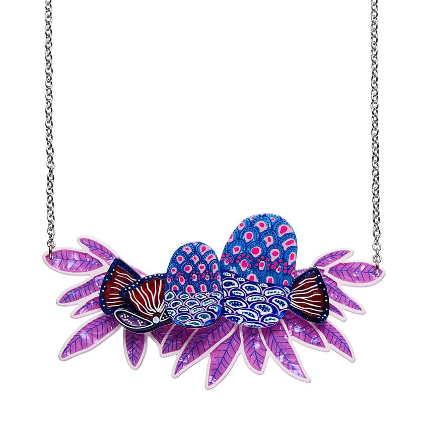 Merindah Medika Necklace - Erstwilder - Quirky Resin and Enamel Accessories