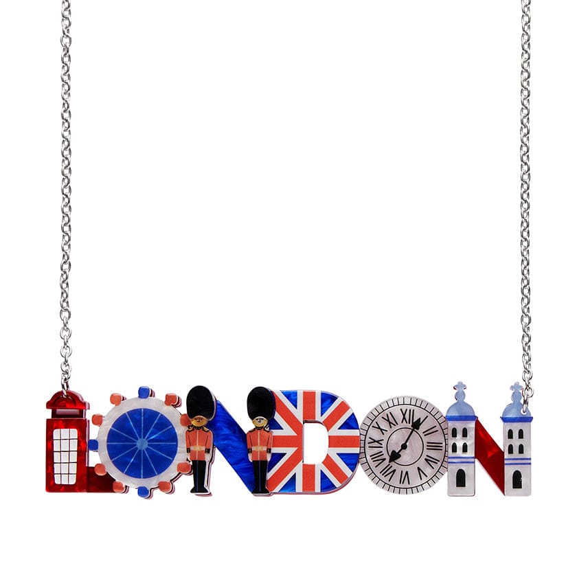 London Town Necklace - Erstwilder - Quirky Resin and Enamel Accessories