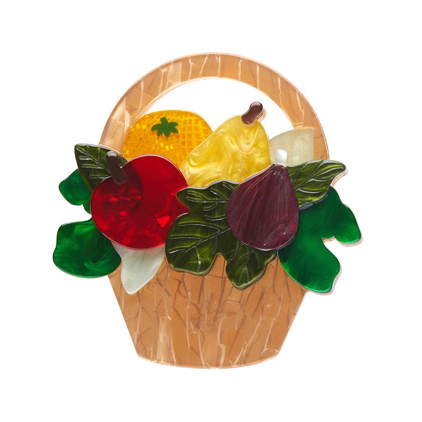 Picnic Party Starter Brooch - Erstwilder - Quirky Resin and Enamel Accessories