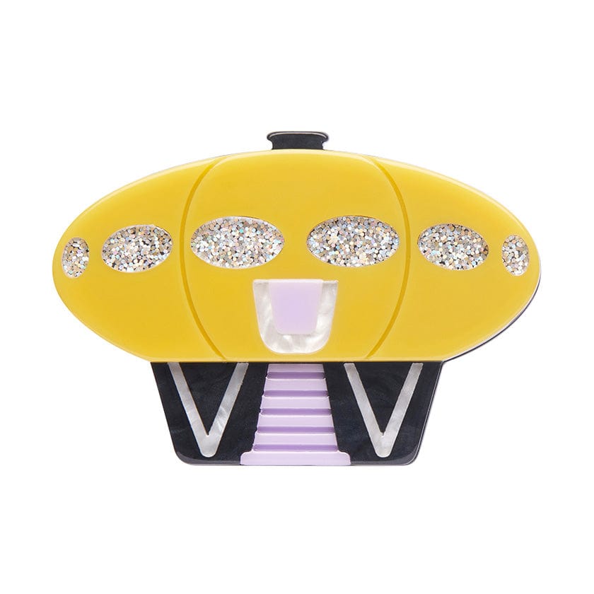 Hotel Futura Brooch - Erstwilder - Quirky Resin and Enamel Accessories