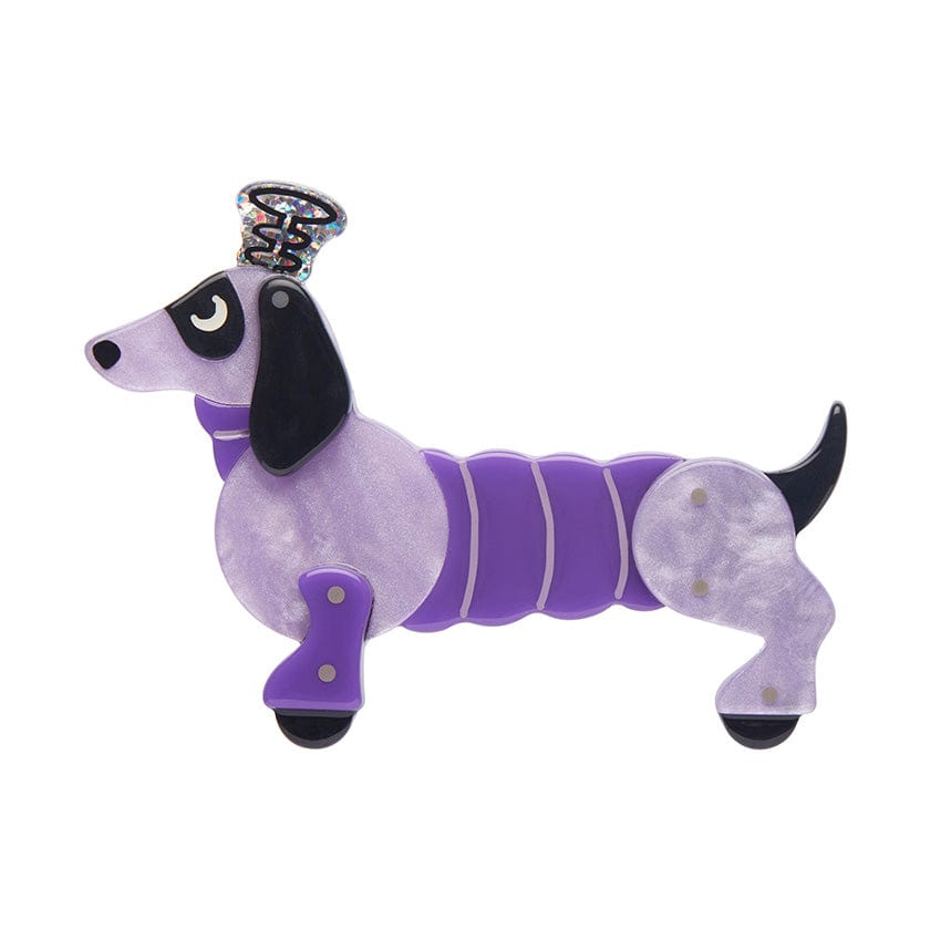 Robo Spiffy Brooch - Erstwilder - Quirky Resin and Enamel Accessories