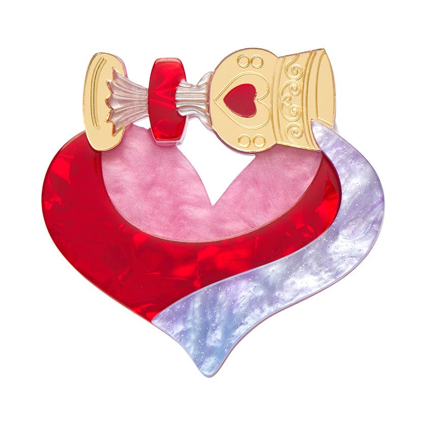 Potentially Poisoned Chalice Brooch - Erstwilder - Quirky Resin and Enamel Accessories