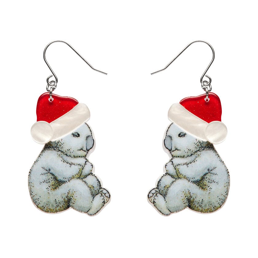 Mr. & Mrs. Bear Drop Earrings - Erstwilder - Quirky Resin and Enamel Accessories