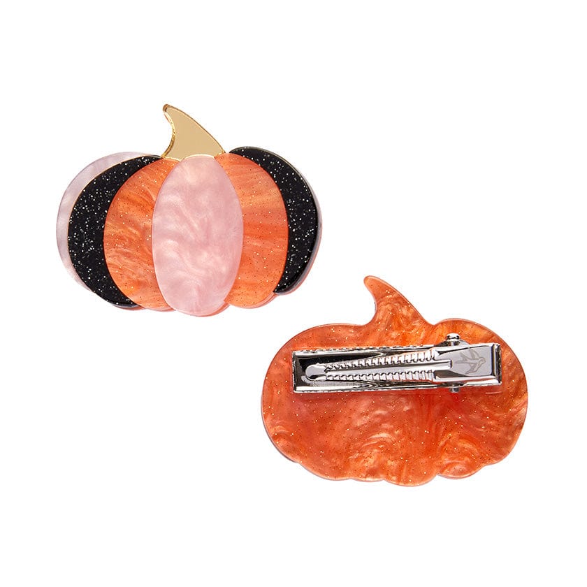 Haunted Harvest Hair Clips Set - 2 Piece - Erstwilder - Quirky Resin and Enamel Accessories