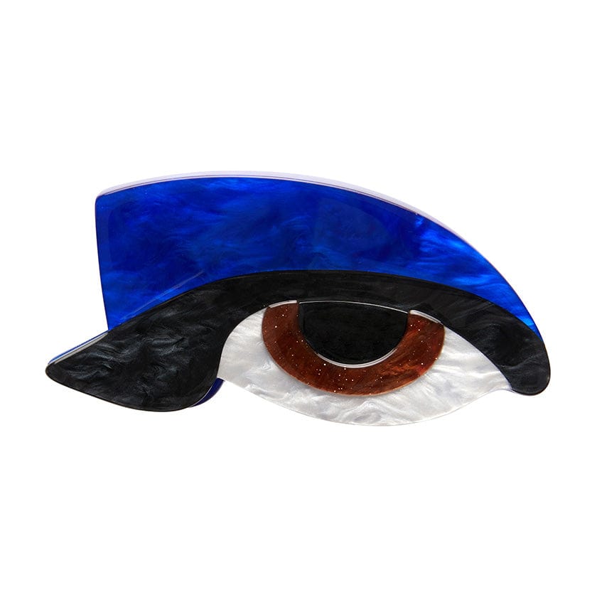 Hypnotic Gaze Hair Clip Claw - Erstwilder - Quirky Resin and Enamel Accessories