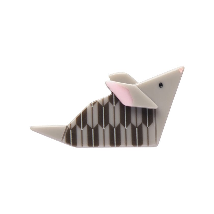 This Little Mouse Mini Brooch - Erstwilder - Quirky Resin and Enamel Accessories
