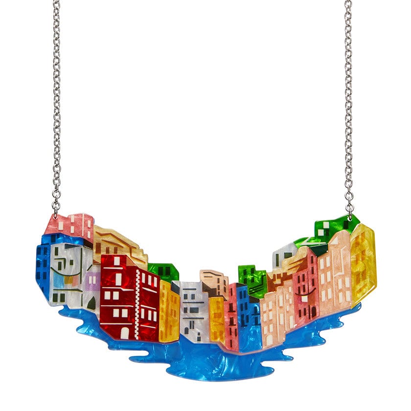Cinque Terre Necklace - Erstwilder - Quirky Resin and Enamel Accessories