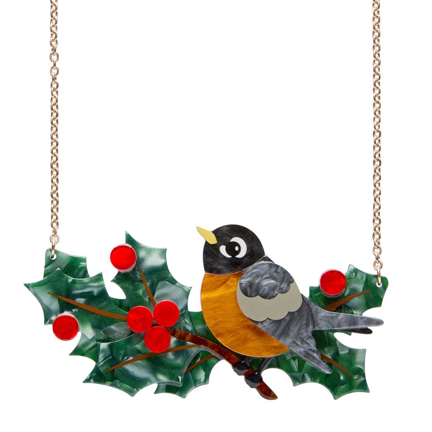 Ruby the Robin Necklace – Erstwilder Museum