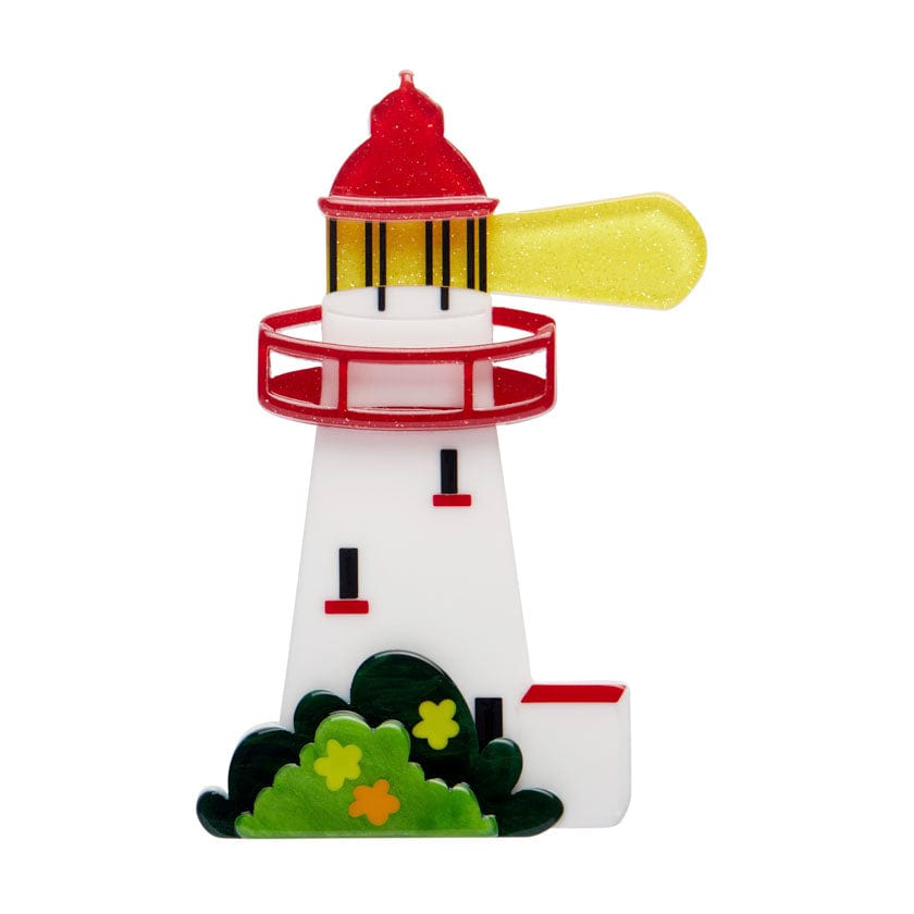 Light up the Reef Brooch  -  Erstwilder  -  Quirky Resin and Enamel Accessories