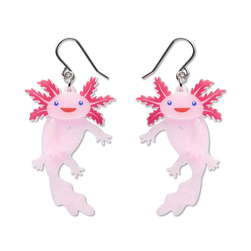 Axolotl Drop Earrings