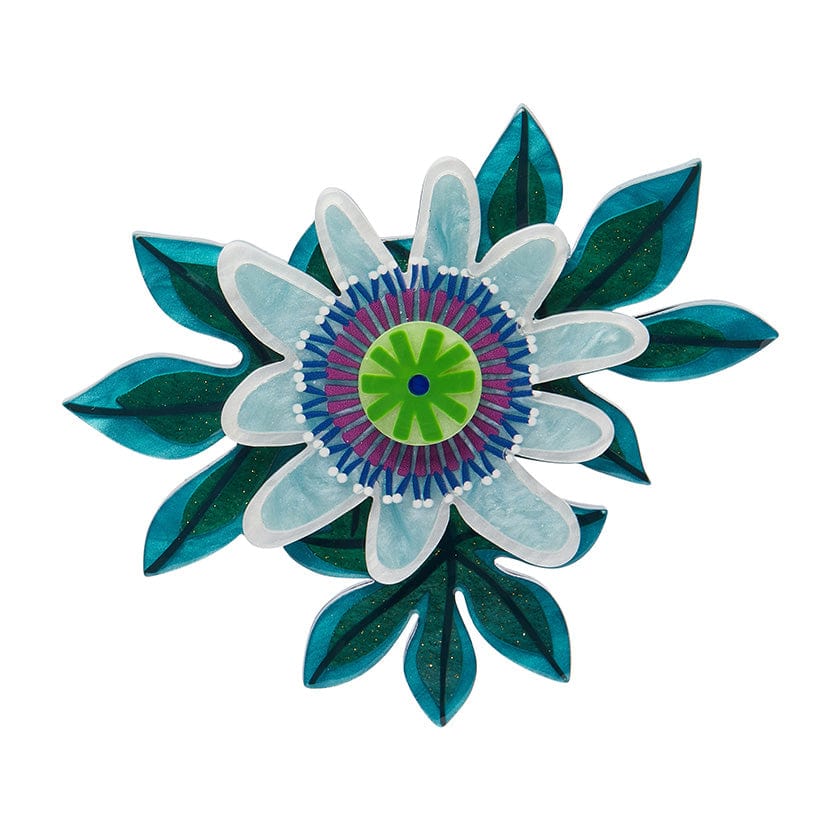 Passionate Petals Brooch  -  Erstwilder  -  Quirky Resin and Enamel Accessories