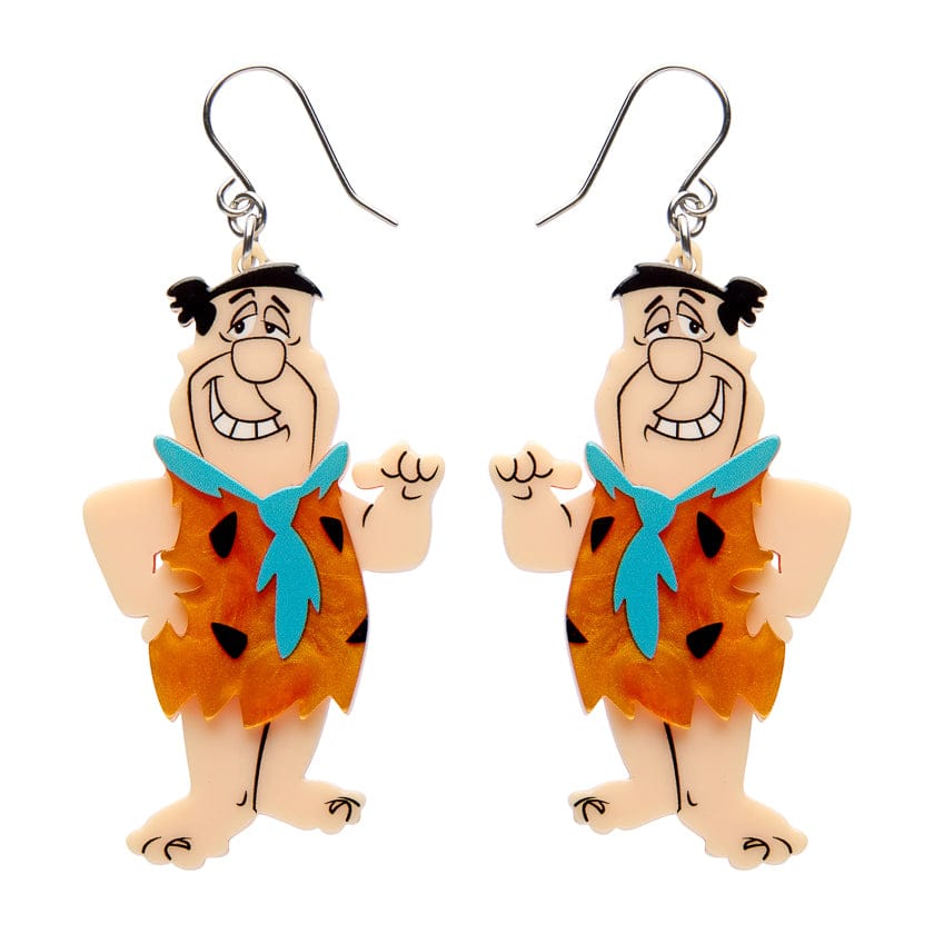 Fred Flintstone Drop Earrings