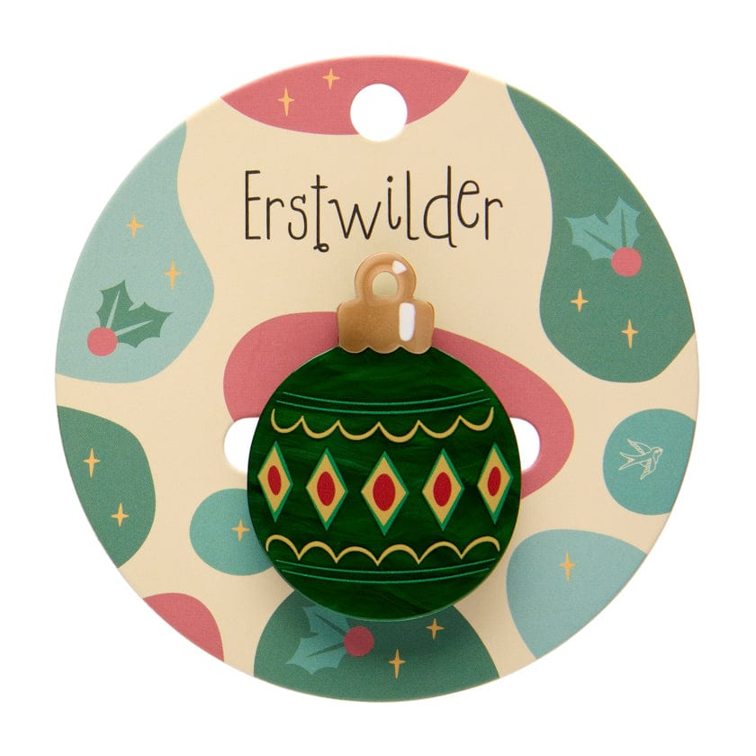 Bauble Simplified Mini Brooch