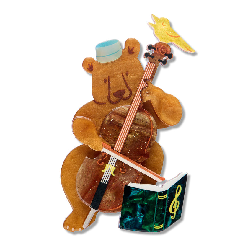 Bearnard & Figaro Brooch