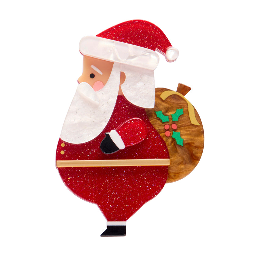Santa Clause Brooch