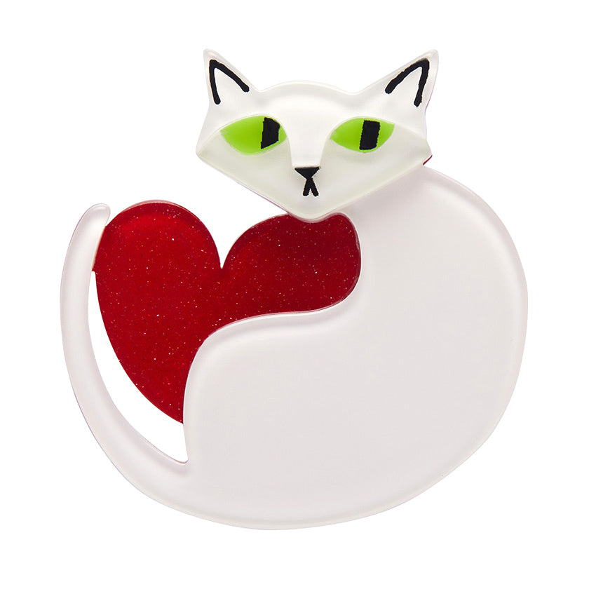 Linda Love Cat Brooch