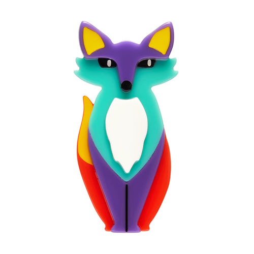 Varuka Fox Brooch