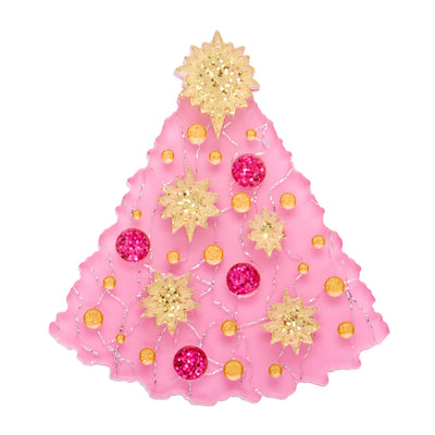 The Night Before Pink-Mas Brooch