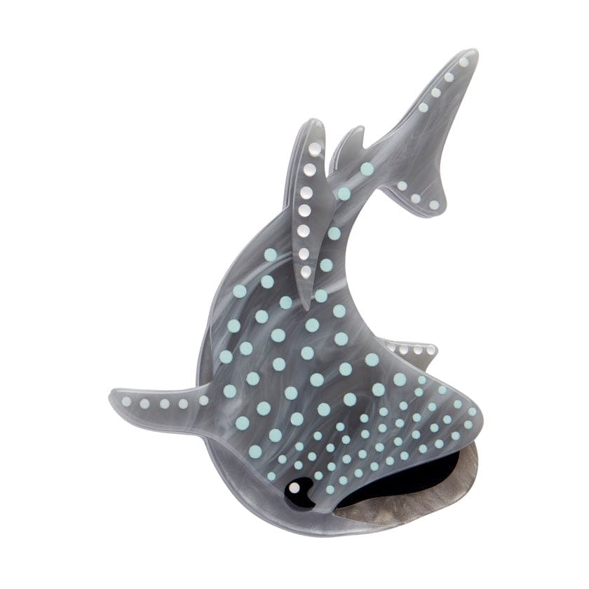 Whale Shark Brooch  -  Erstwilder  -  Quirky Resin and Enamel Accessories