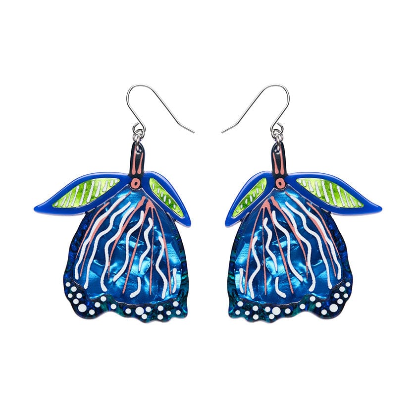 Fabled Flowering Gum Drop Earrings  -  Erstwilder  -  Quirky Resin and Enamel Accessories