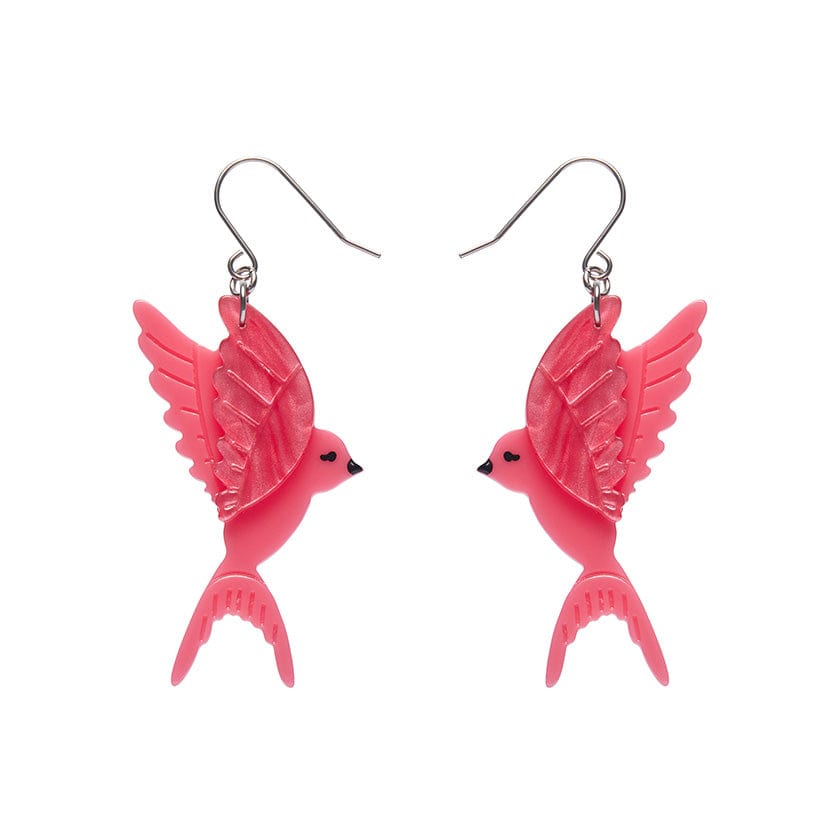 Elodie and the Melody Drop Earrings  -  Erstwilder  -  Quirky Resin and Enamel Accessories