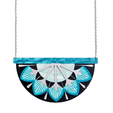 Geometric Fanfare Necklace  -  Erstwilder  -  Quirky Resin and Enamel Accessories