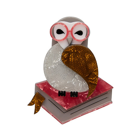 Studious Snow Owl