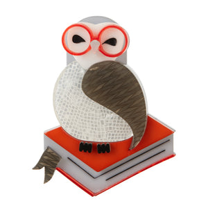 Studious Snow Owl