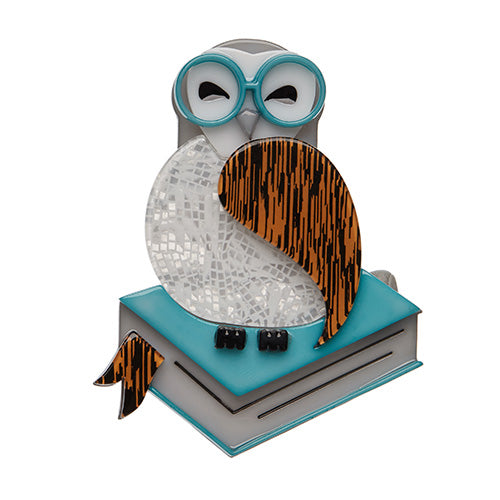 Studious Snow Owl