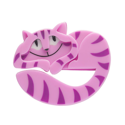 Cheeky Cheshire Cat Brooch