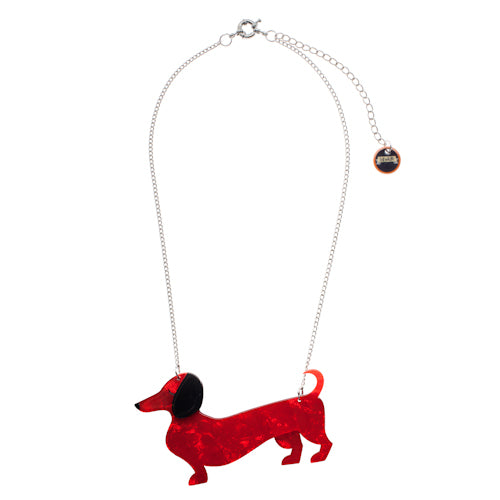 Sterling Silver Amber Sausage Dog Pendant – Yorkshire Jewellery Company