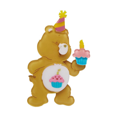 Erstwilder Care Bears Birthday Bear's Cake Brooch AA1BH15