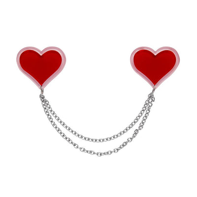 Tenderheart Double Brooch