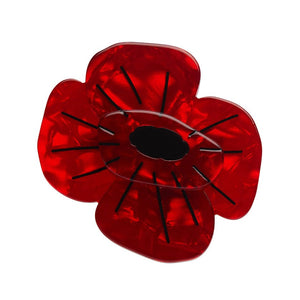 Remembrance Poppy Brooch