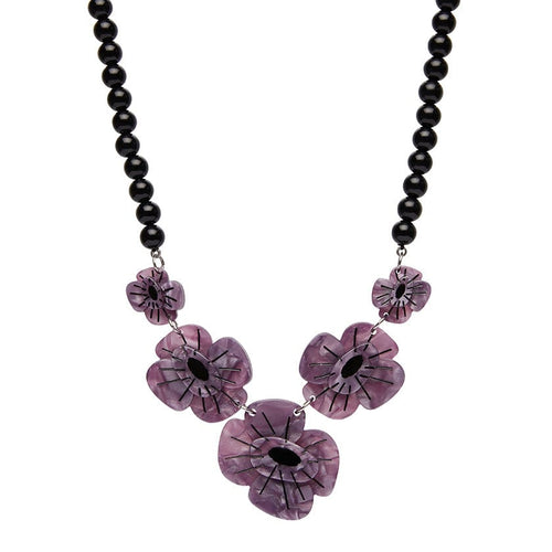 Erstwilder Remembrance Poppy Necklace AF1NS02