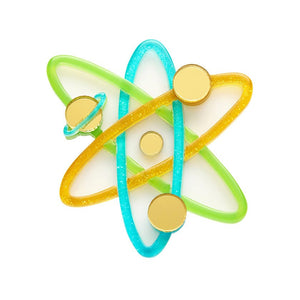 Up and Atom Mini Brooch